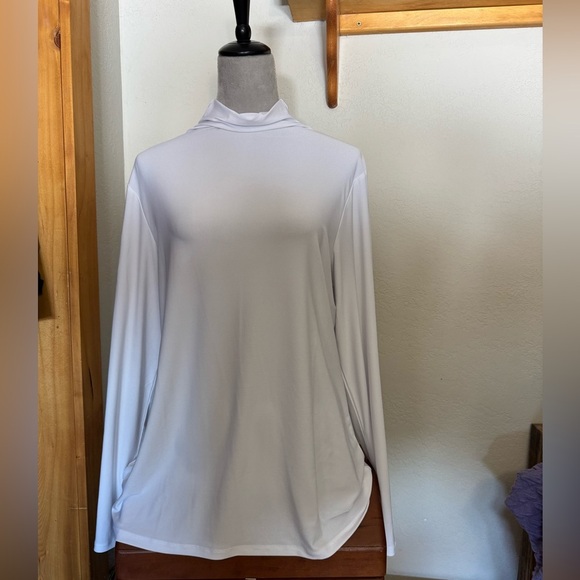 Halogen Tops - Halogen white turtleneck.  Worn 1x.   Smoke free home.
